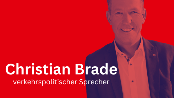 Christian Brade - verkehrspolitischer Sprecher